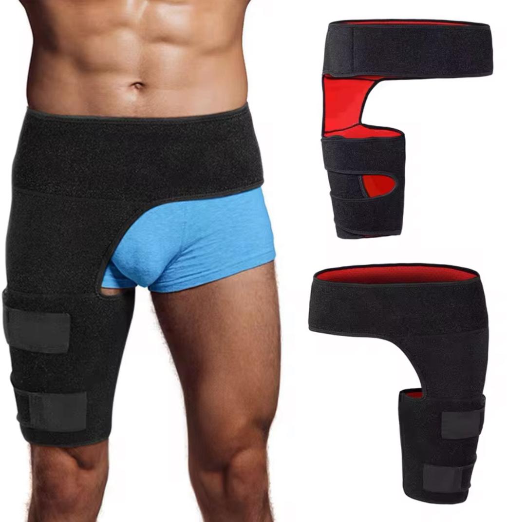 ATTELLE DE COMPRESSION POUR HANCHE ET CUISSE -HOMME ET FEMME - SOUTIEN THÉRAPEUTIQUE