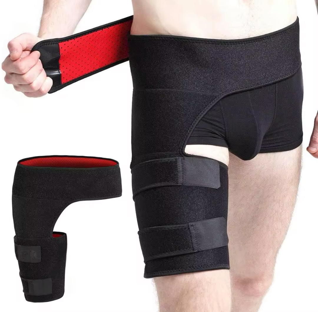 ATTELLE DE COMPRESSION POUR HANCHE ET CUISSE -HOMME ET FEMME - SOUTIEN THÉRAPEUTIQUE