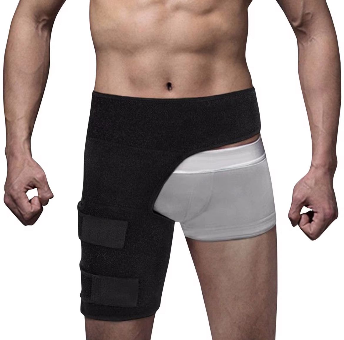 ATTELLE DE COMPRESSION POUR HANCHE ET CUISSE -HOMME ET FEMME - SOUTIEN THÉRAPEUTIQUE